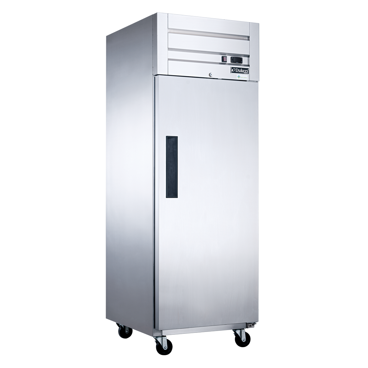 Dukersusa - D28AF Commercial Single Door Top Mount Reach In Freezer in Stainless Steel