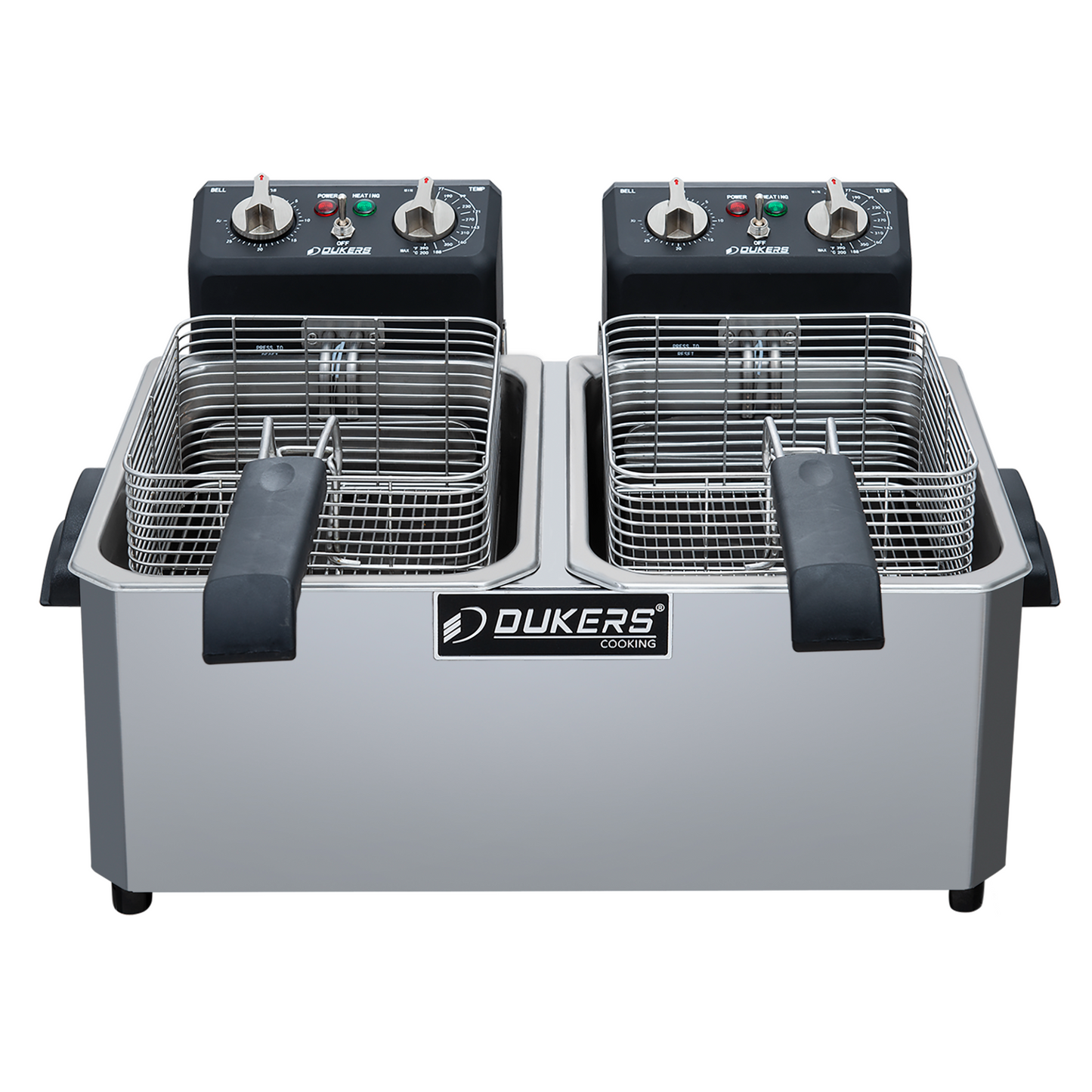 DCF10ED 20lb Two Basket Electric Countertop Fryer