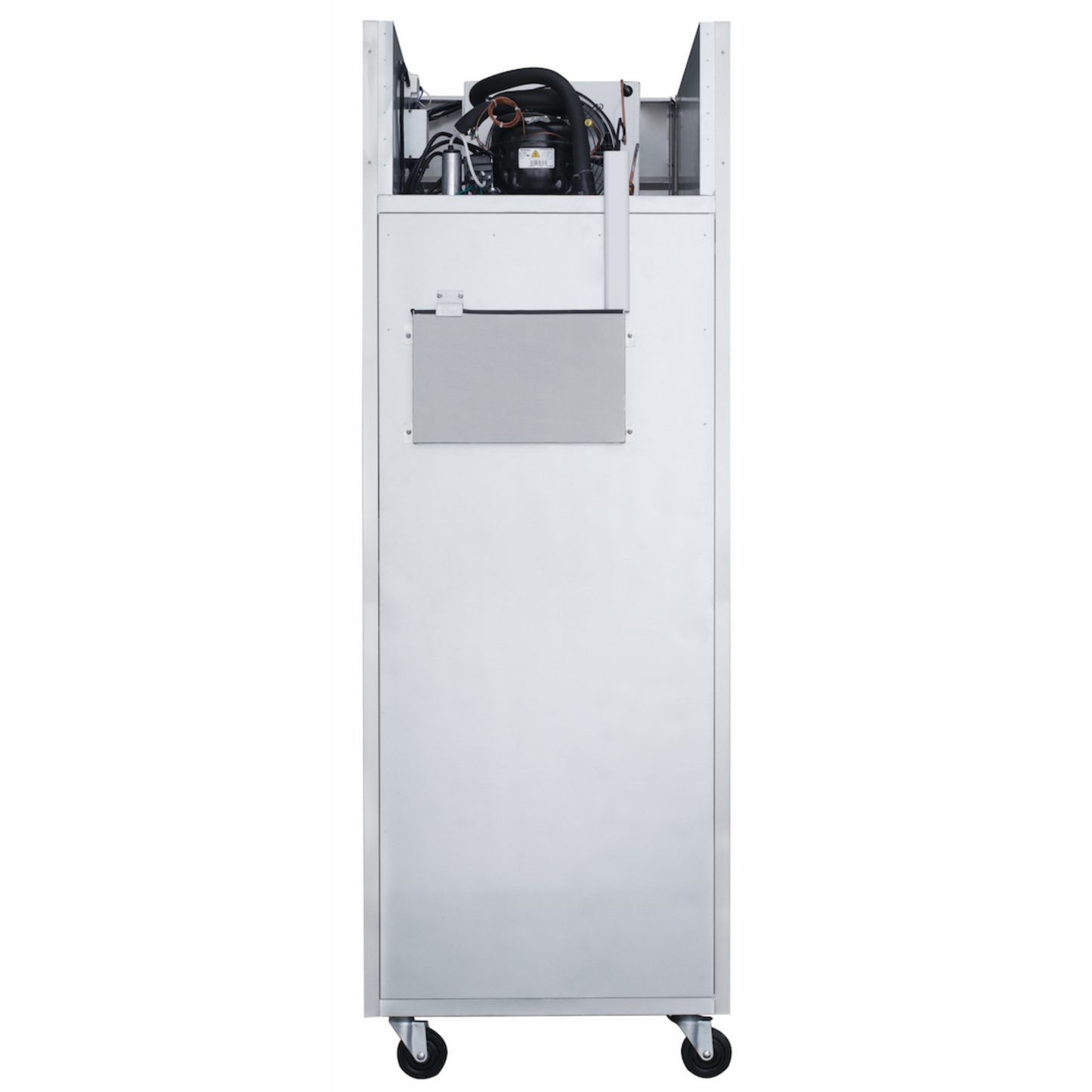 Dukersusa - D28AF Commercial Single Door Top Mount Reach In Freezer in Stainless Steel