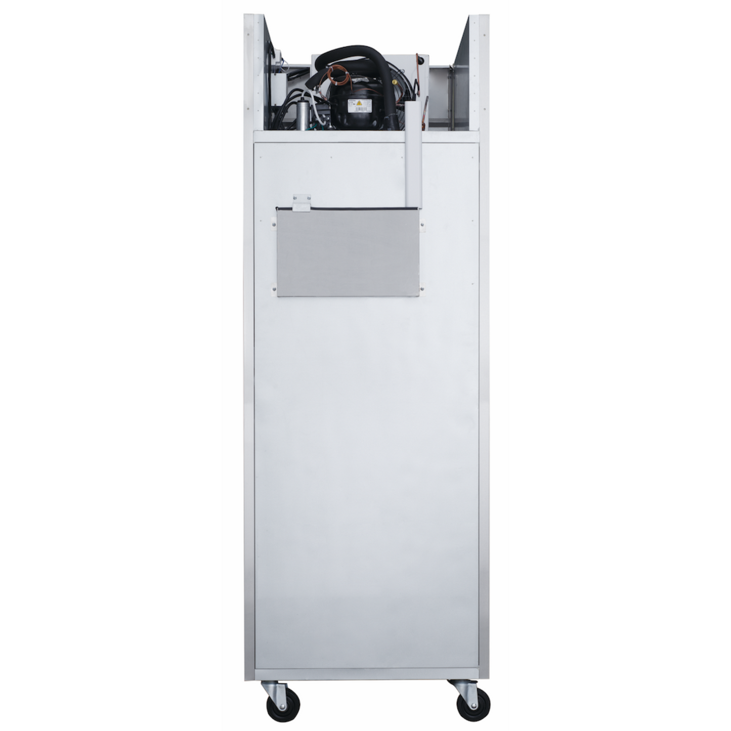 Dukersusa - D28AF Commercial Single Door Top Mount Reach In Freezer in Stainless Steel