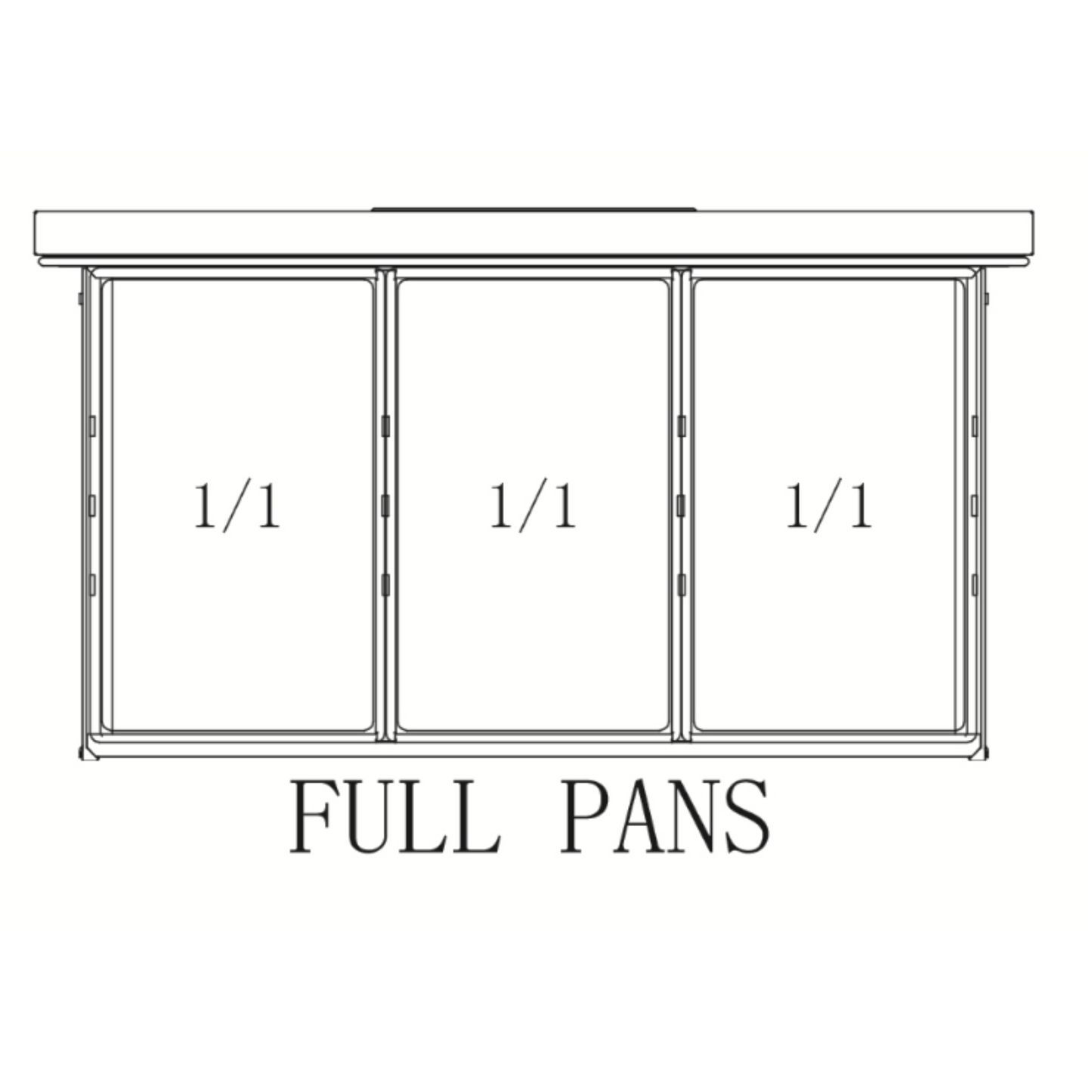 DCB52-60-D2 60"Chef Base Refrigerator with 2 Drawers