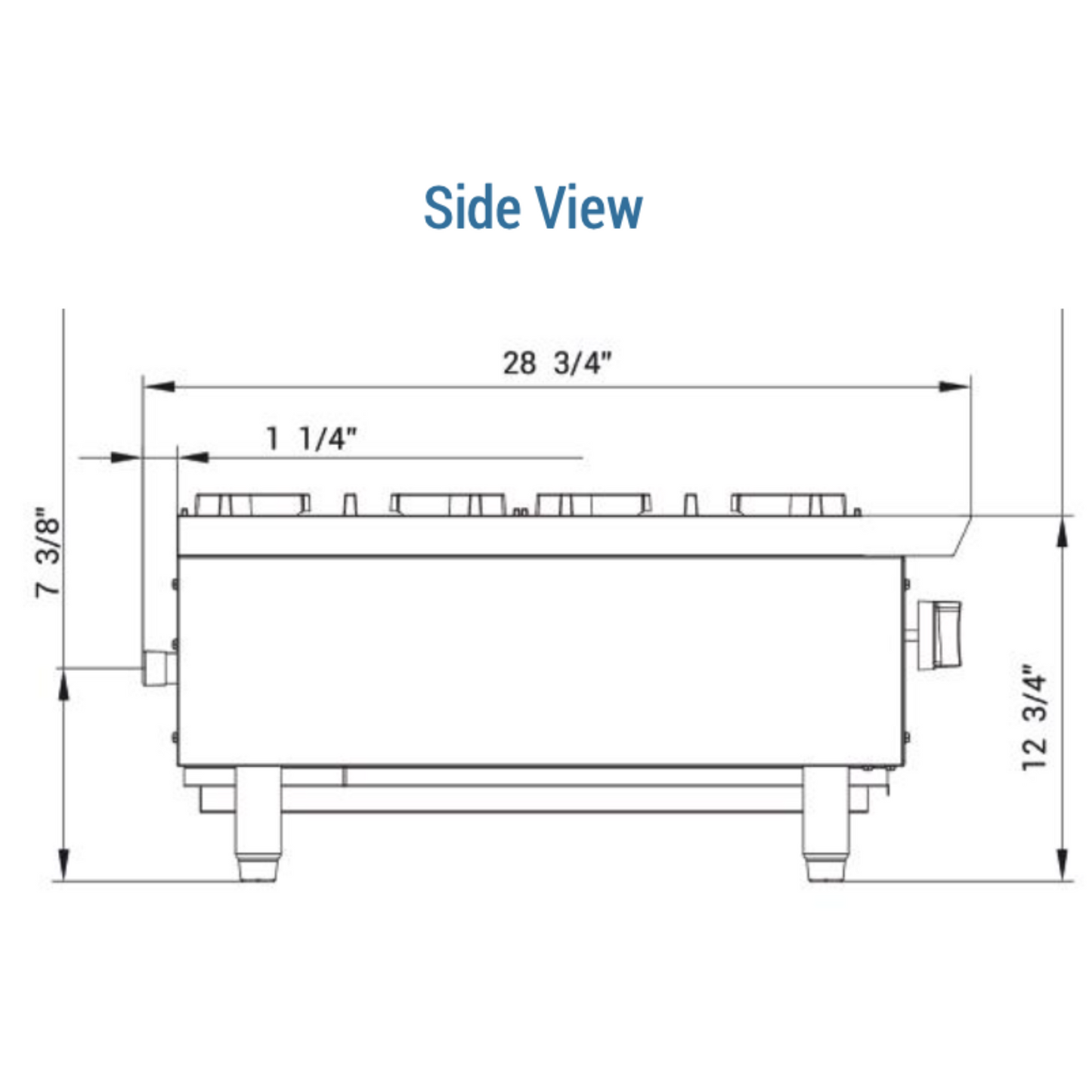 DCHPA48 Hot Plate with 8 Burners