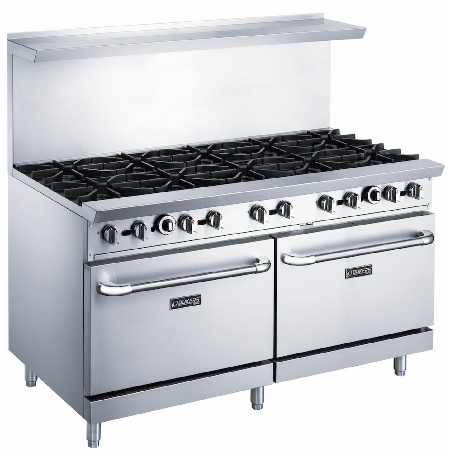 DCR60-10B 60" Gas Range with Ten (10) Open Burners