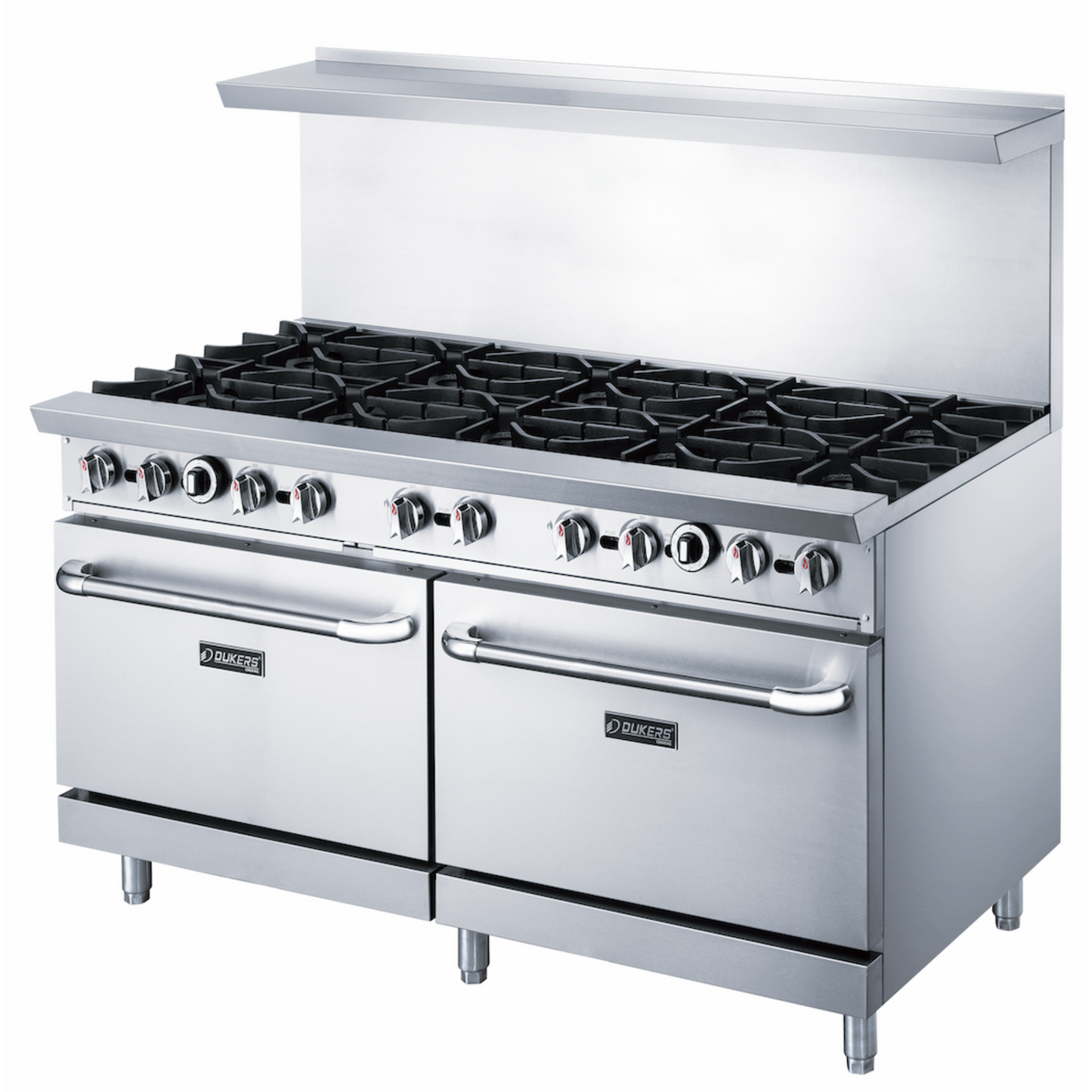 DCR60-10B 60" Gas Range with Ten (10) Open Burners