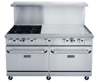 DCR60-4B36GM 60" Gas Range with Four (4) Open Burners & 36" Griddle