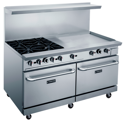 DCR60-4B36GM 60" Gas Range with Four (4) Open Burners & 36" Griddle