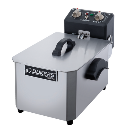 DCF7E 7lb Single Basket Electric Countertop Fryer