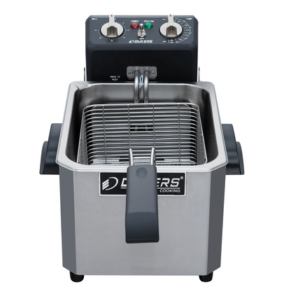 DCF7E 7lb Single Basket Electric Countertop Fryer