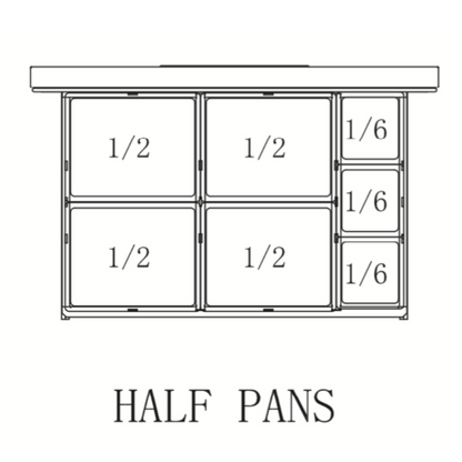 DCB48-D2 48"Chef Base Refrigerator with 2 Drawers